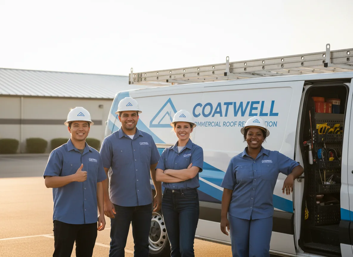 Commercial roof coating company in Midwest, WY